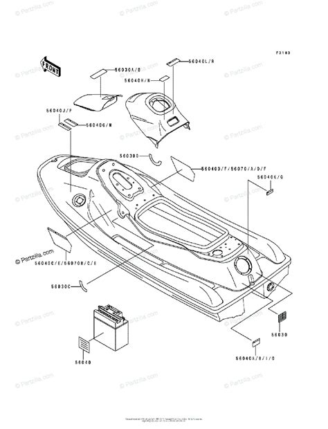 kawasaki jet ski electrical box|jet ski electrical system diagram.